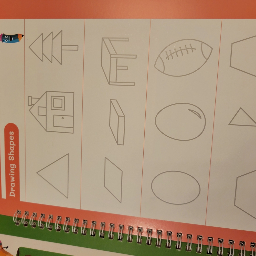 Practice Copybook Set for Kids - With Invisible Ink Pens - Picture 3 of 8